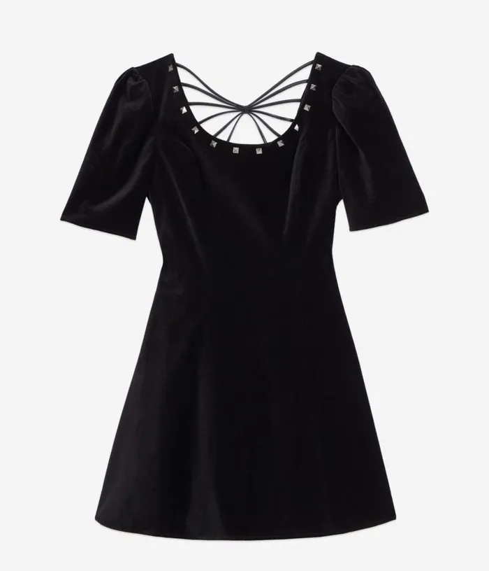 Women Short Black Velvet Dress THE KOOPLES Dresses and Jumpsuits