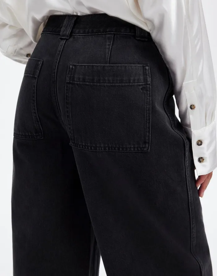 Women Shorts Madewell Denim Culottes In Jonston Wash Johnston Wash