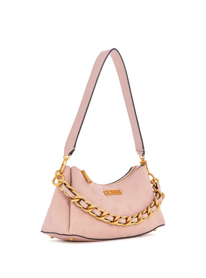 Women Shoulder Bag GUESS Rose Logo Geva Shoulder Bag Women Shoulder Bag GUESS Rose Logo Geva Shoulder Bag