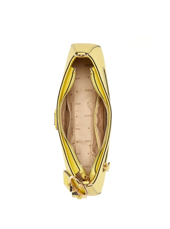 Women Shoulder Bag GUESS Yellow Noelle Shoulder Bag Women Shoulder Bag GUESS Yellow Noelle Shoulder Bag