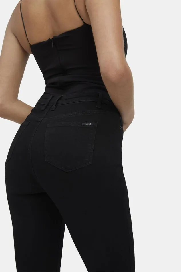 Women Skinny Jean Bardot Khloe Hi Jeans In Black Black Women Skinny Jean Bardot Khloe Hi Jeans In Black Black