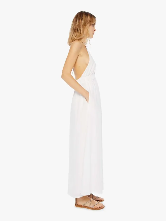 Women Skirts and Dresses Mother Denim Mollie Dress White