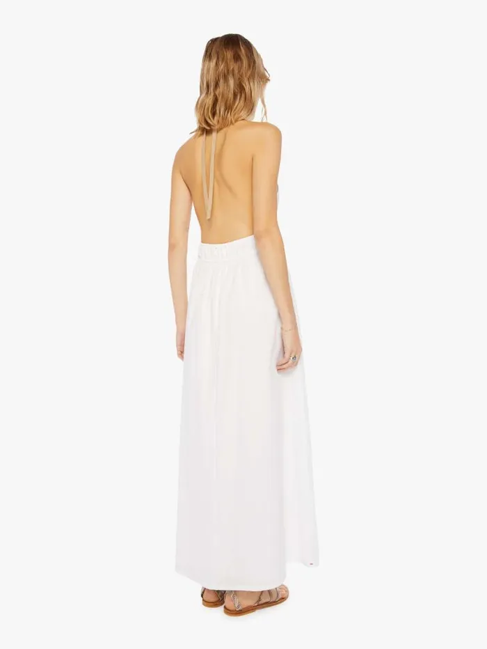 Women Skirts and Dresses Mother Denim Mollie Dress White