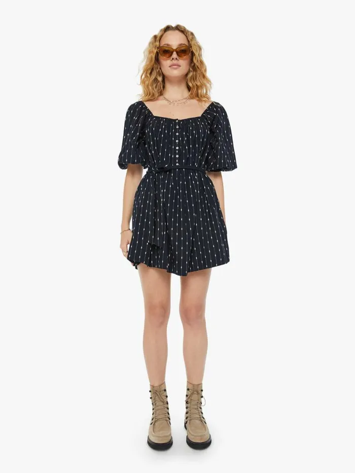 Women Skirts and Dresses Mother Denim The Run Wild Dress Black