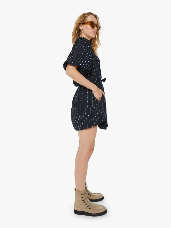 Women Skirts and Dresses Mother Denim The Run Wild Dress Black