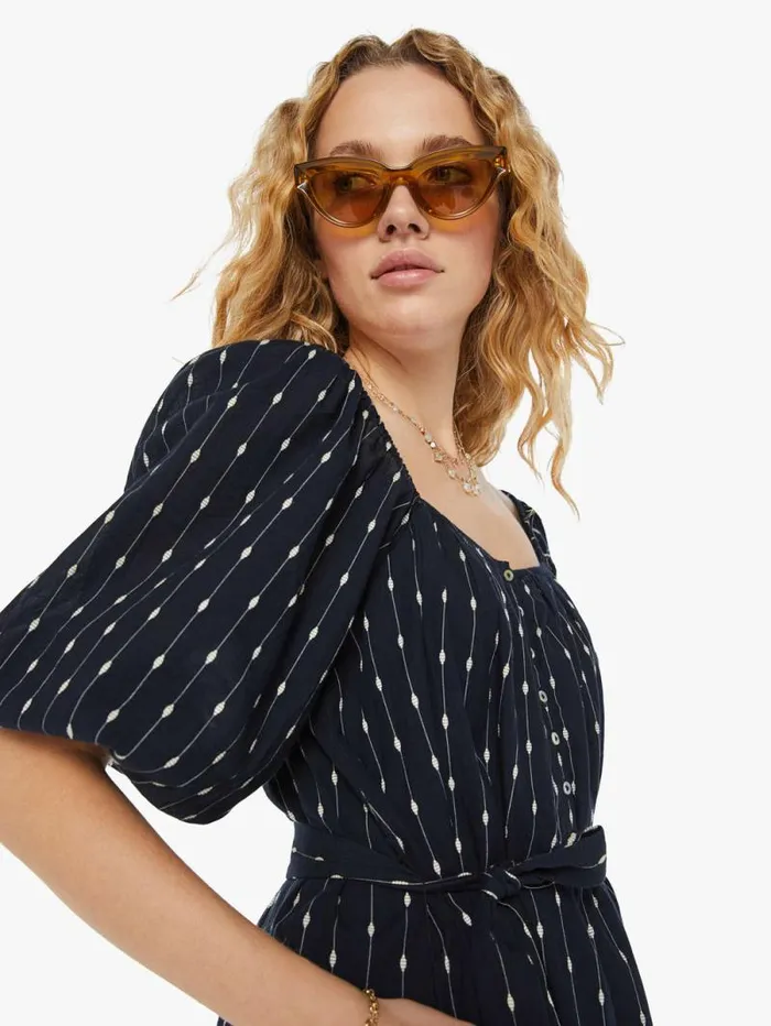 Women Skirts and Dresses Mother Denim The Run Wild Dress Black