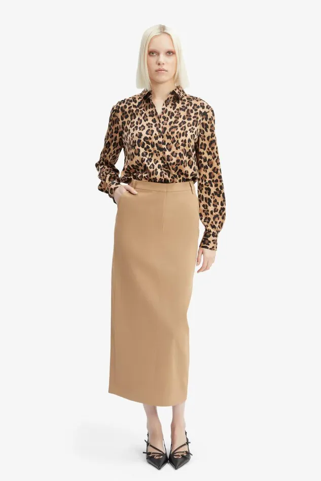 Women Skirts Bardot Zia Maxi Skirt In Camel Camel