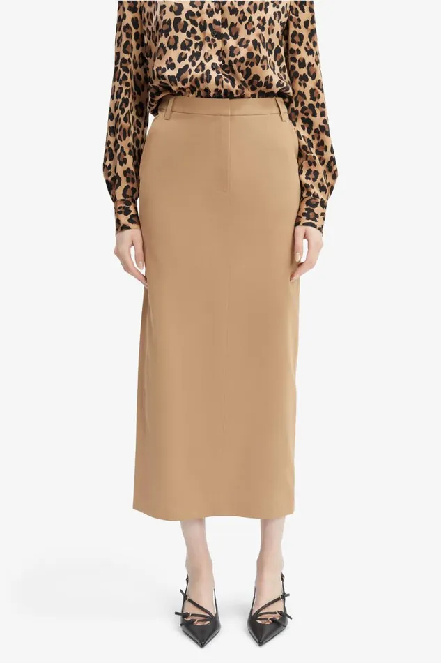 Women Skirts Bardot Zia Maxi Skirt In Camel Camel