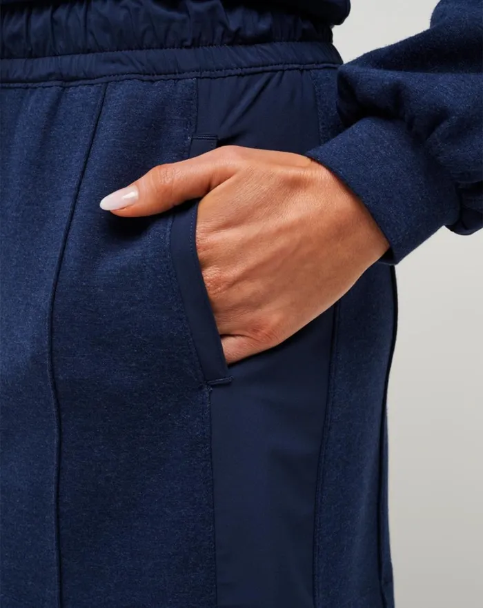 Women Skorts TravisMathew DELIGHTFUL SKIRT Heather Navy Blazer Women Skorts TravisMathew DELIGHTFUL SKIRT Heather Navy Blazer
