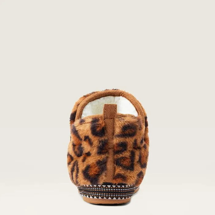 Women Slippers Ariat Bootie Slipper Fuzzy Leopard Print Women Slippers Ariat Bootie Slipper Fuzzy Leopard Print