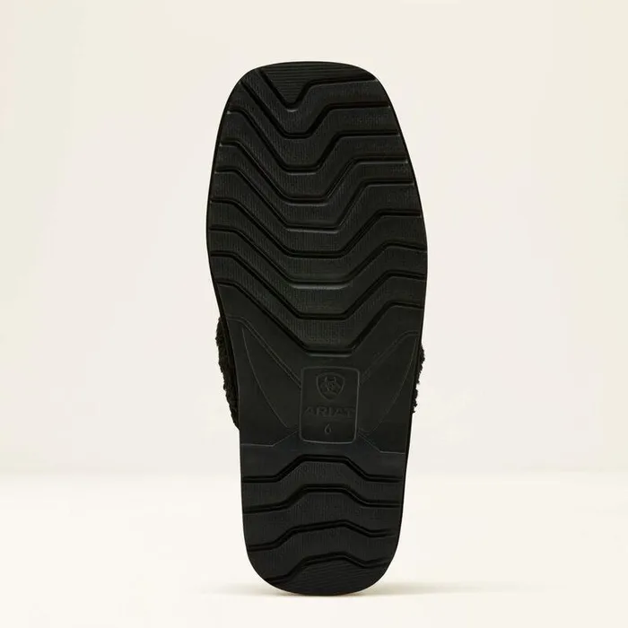 Women Slippers Ariat Jackie Square Toe Stack Slipper Black Women Slippers Ariat Jackie Square Toe Stack Slipper Black
