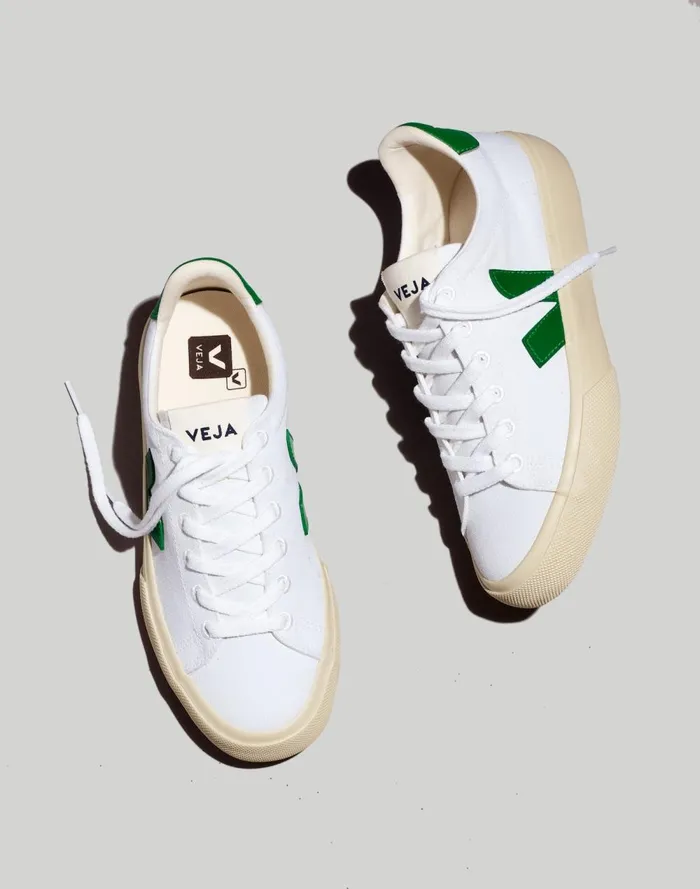 Women Sneakers Madewell Veja Campo Sneakers Emerald White