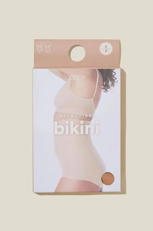 Women Solutions Cotton On Shapewear High Waist Bikini Brief Maple Sugar
