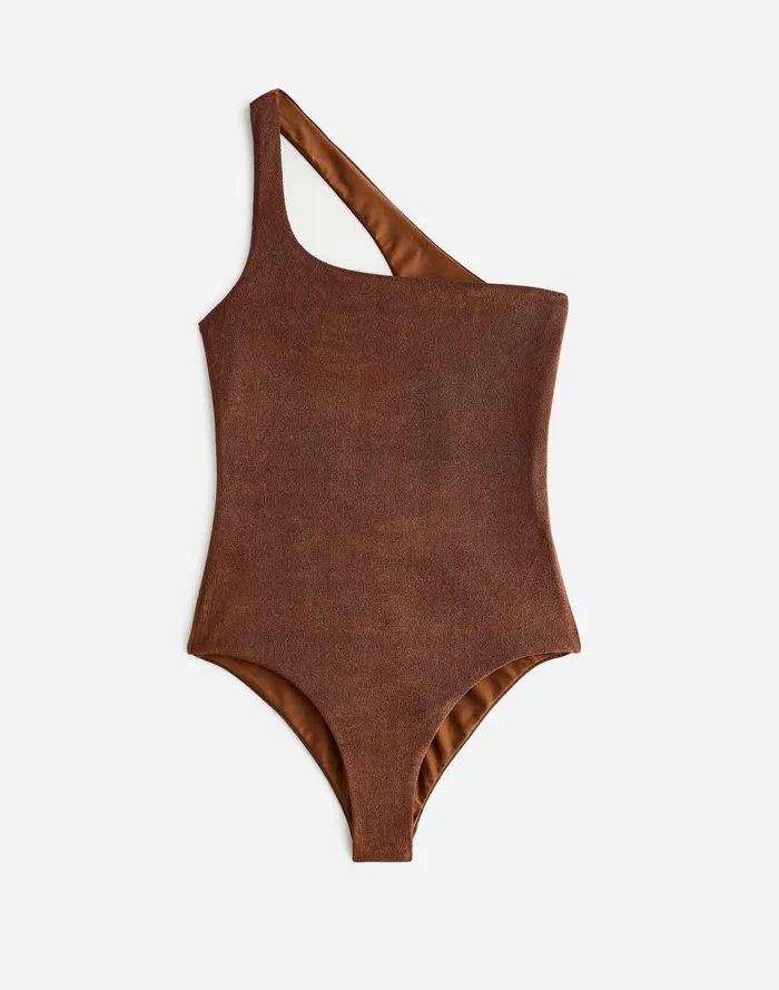 Women Swim Madewell Jade Swim Evolve OnePiece Swimsuit Espresso