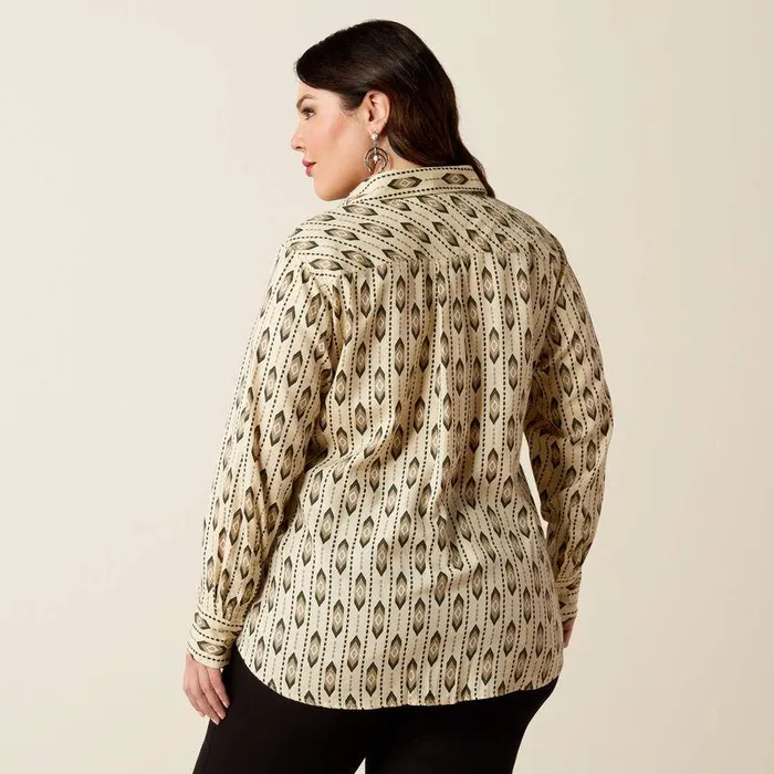 Women TShirts and Tops Ariat Billie Jean Shirt Harlowton Print Women TShirts and Tops Ariat Billie Jean Shirt Harlowton Print