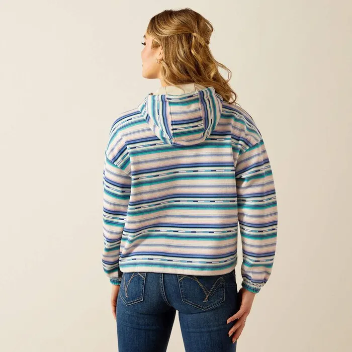 Women TShirts and Tops Ariat Essential Hoodie Stream Serape Print