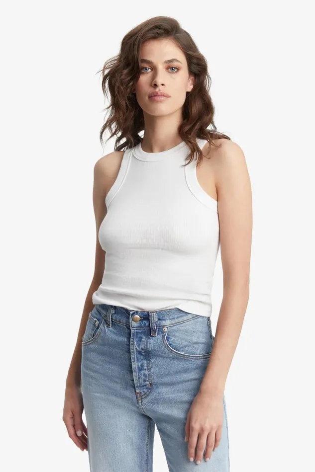 Women Tanks and Camis Bardot Hennesy Tank Top In Orchid White Orchid White Women Tanks and Camis Bardot Hennesy Tank Top In Orchid White Orchid White