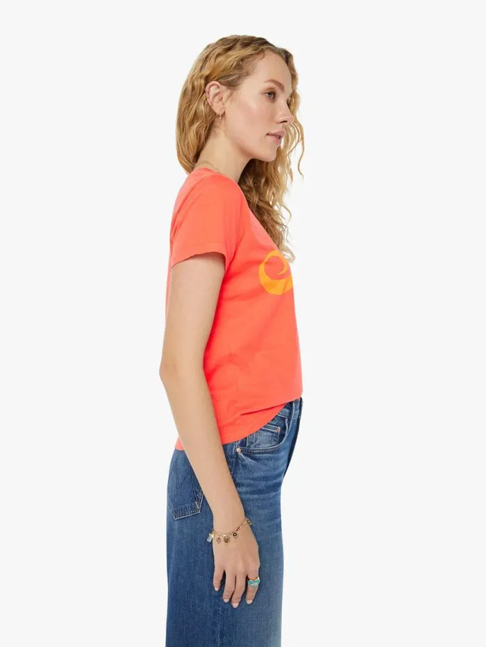 Women Tees Tanks Mother Denim The Lil Goodie Goodie Orange