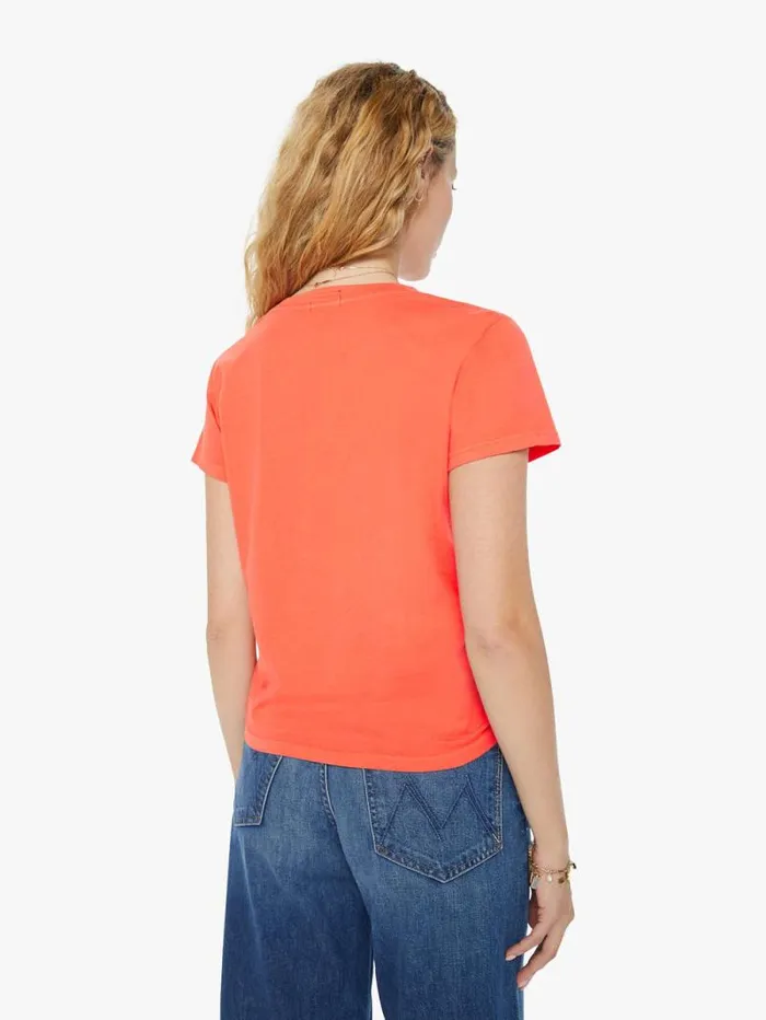 Women Tees Tanks Mother Denim The Lil Goodie Goodie Orange