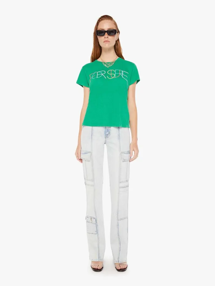 Women Tees Tanks Mother Denim The Sinful Green