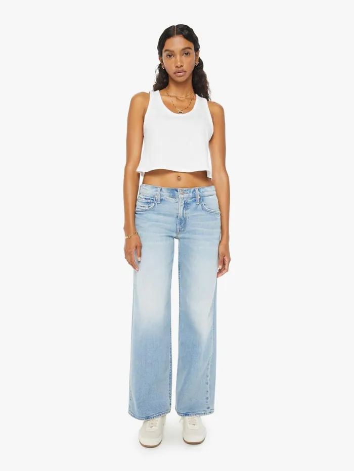 Women Tees Tanks Mother Denim The Swinger Tank White