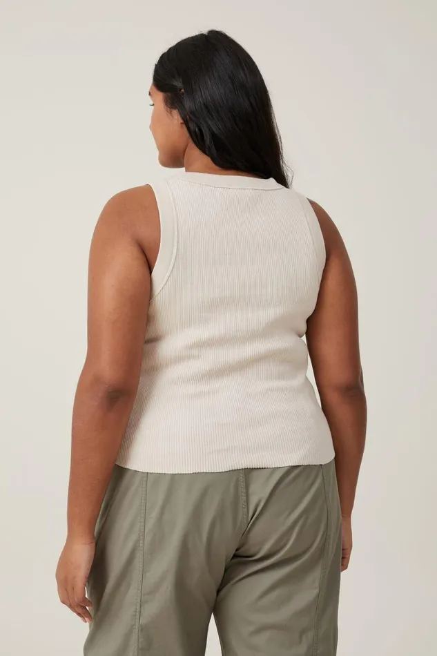 Women Tops Cotton On The 91 Tank Stone