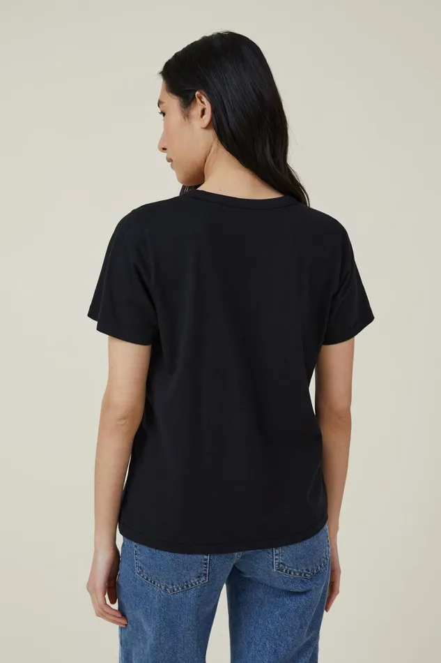 Women Tops Cotton On The Classic Organic Tee Black