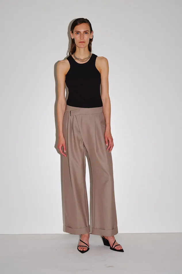 Women Trousers Wonhundred Amira 8211 Brindle