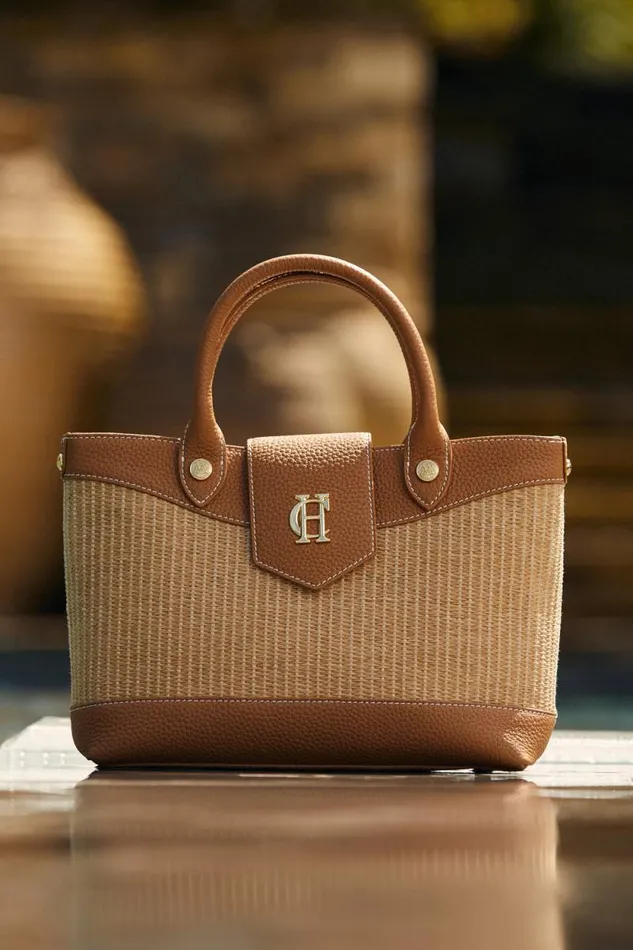 Women Valencia Mini Tote Tan Holland Cooper Bags