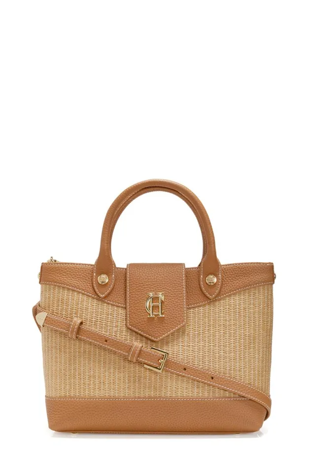 Women Valencia Mini Tote Tan Holland Cooper Bags