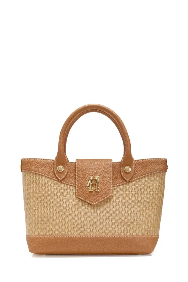 Women Valencia Mini Tote Tan Holland Cooper Bags