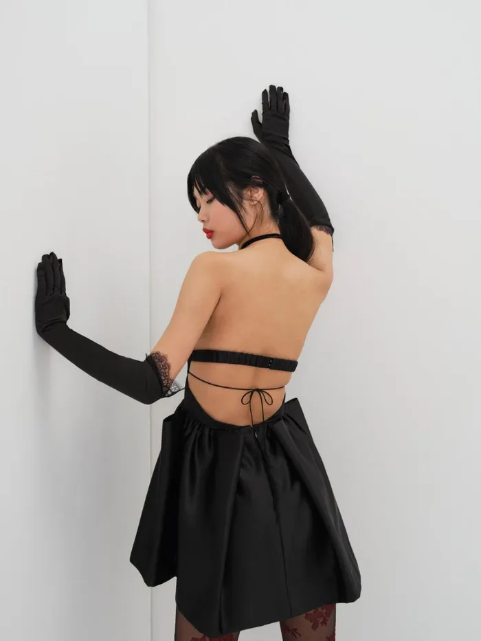 Women Virginia Mini Dress Black For Love and Lemons Dresses Women Virginia Mini Dress Black For Love and Lemons Dresses