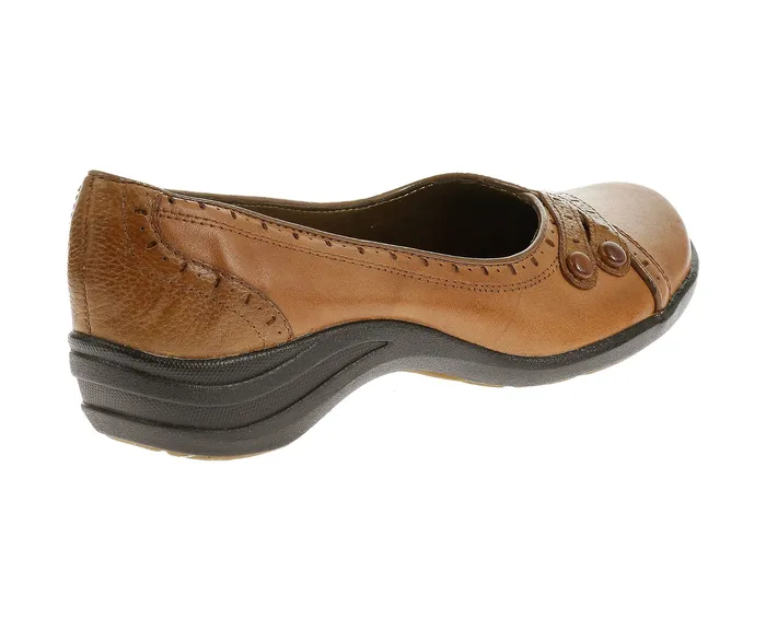 Women Walking Shoes Hush Puppies Burlesque Tan Leather