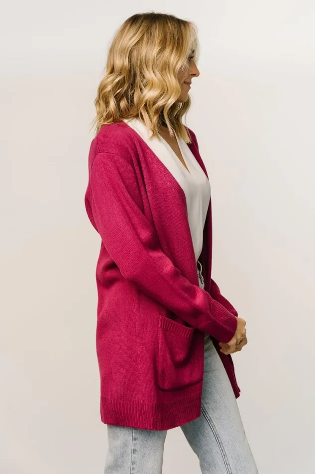 Women Wallen Knit Cardigan Berry Baltic Born Cardigans Women Wallen Knit Cardigan Berry Baltic Born Cardigans