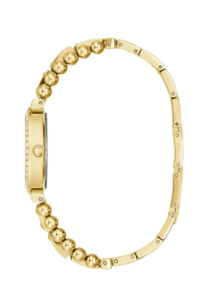 Women Watches GUESS Gold Beaded Glitz Gala Watch Women Watches GUESS Gold Beaded Glitz Gala Watch