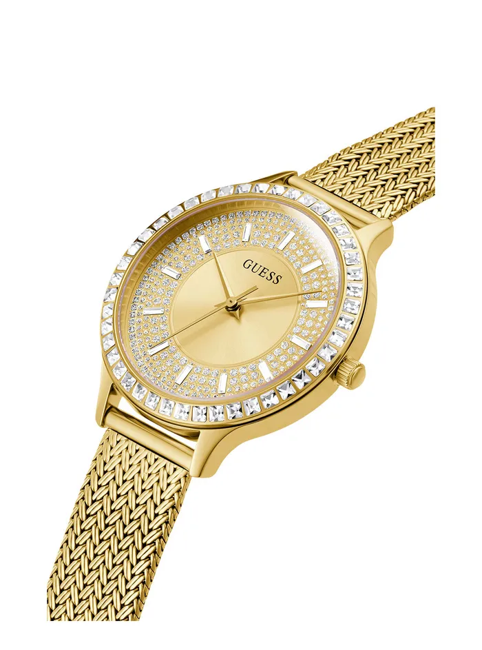 Women Watches GUESS Gold Soiree Mesh Watch Women Watches GUESS Gold Soiree Mesh Watch