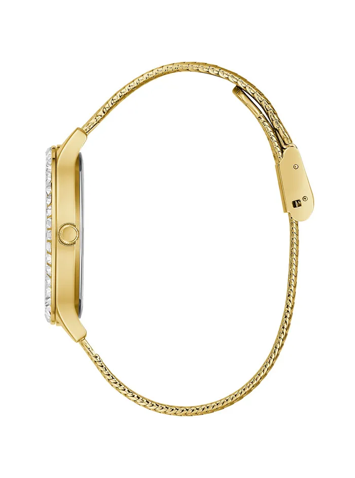 Women Watches GUESS Gold Soiree Mesh Watch Women Watches GUESS Gold Soiree Mesh Watch