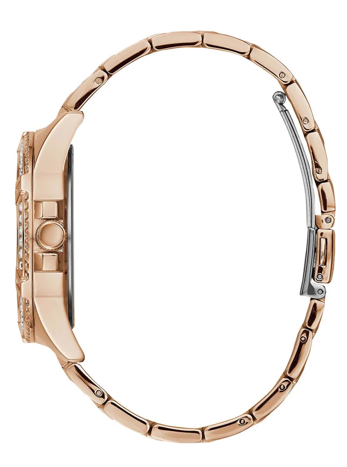 Women Watches GUESS Rose Gold Glitz Lady Fontier Watch Women Watches GUESS Rose Gold Glitz Lady Fontier Watch