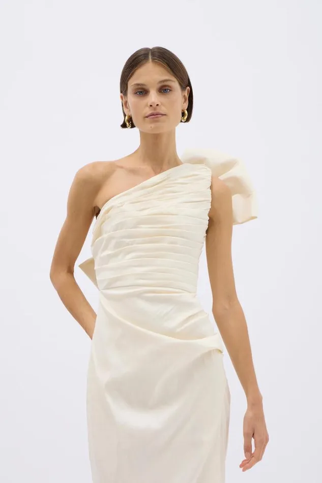 Women White Dresses Rachel Gilbert OLIVE GOWN Women White Dresses Rachel Gilbert OLIVE GOWN
