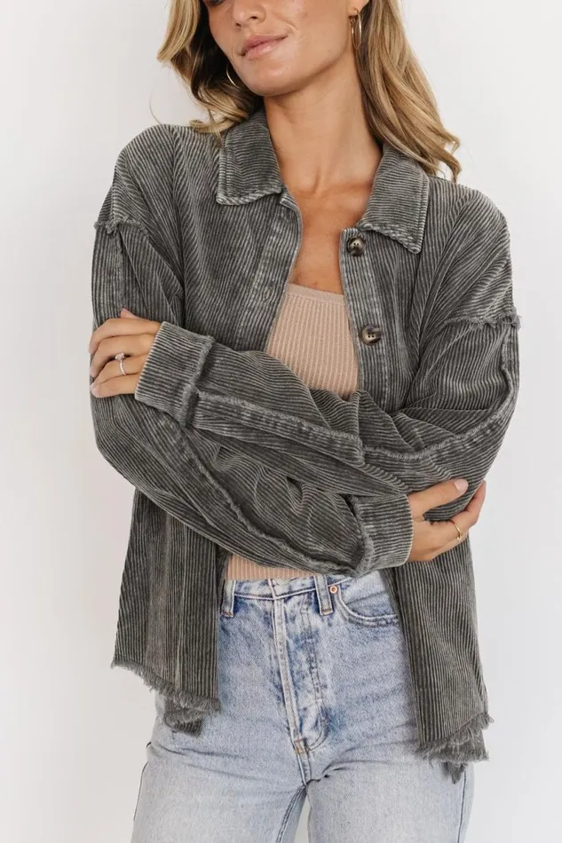Women Wilder Corduroy Jacket Dusty Pine Baltic Born Outerwear Women Wilder Corduroy Jacket Dusty Pine Baltic Born Outerwear