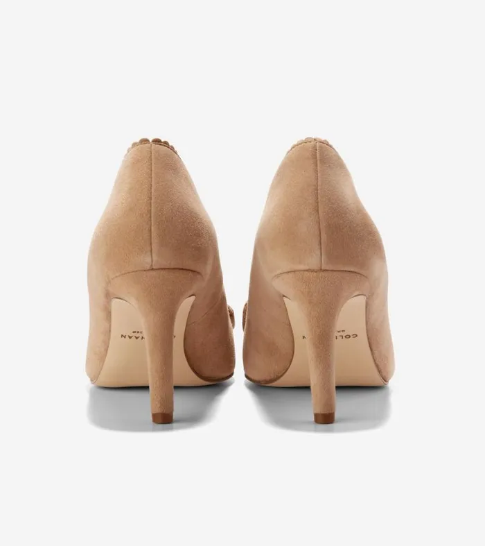 Women Women039s BELLPORT BOW PUMP Beige Cole Haan Pumps and Wedges