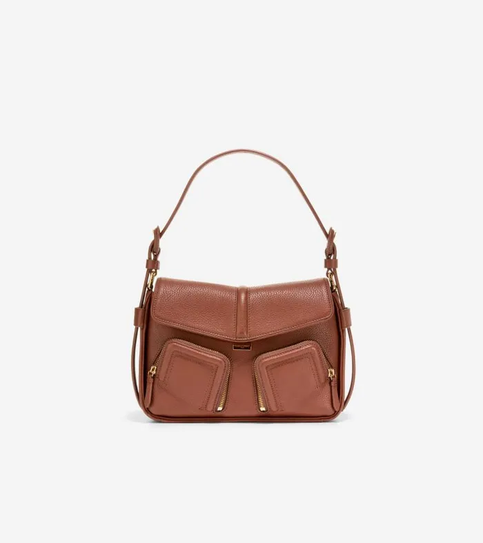 Women Women039s Chance Shoulder Bag Brown Cole Haan Bags and Backpacks