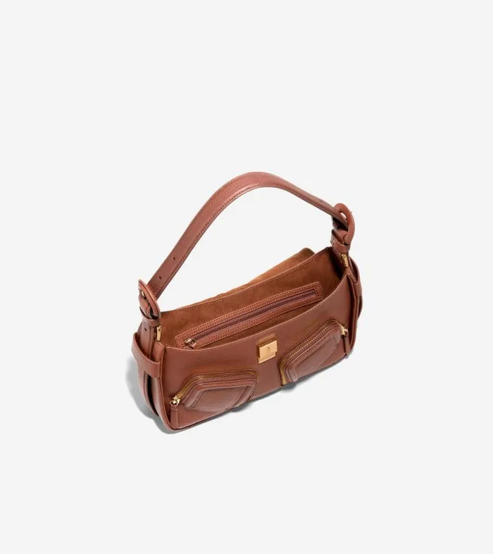 Women Women039s Chance Shoulder Bag Brown Cole Haan Bags and Backpacks