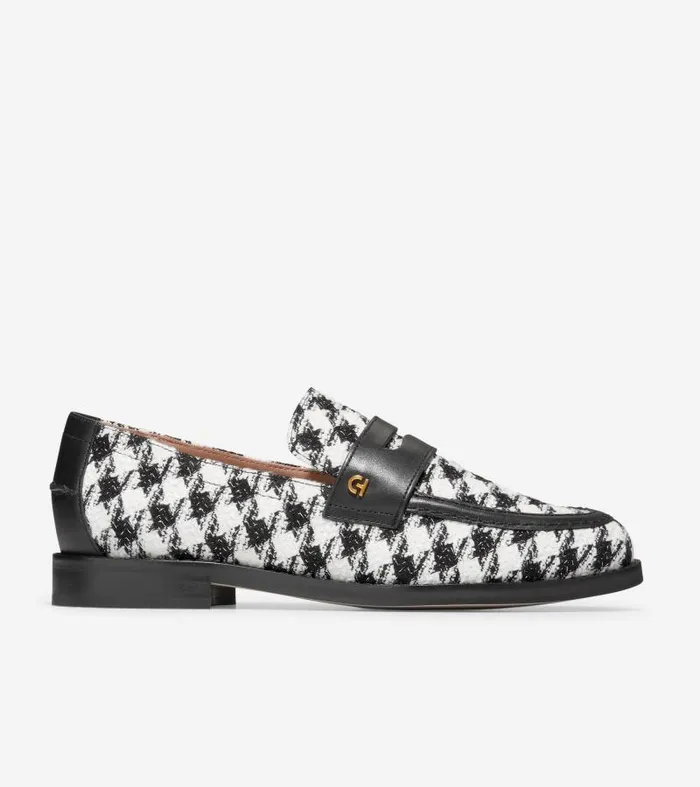 Women Women039s Luxe Pinch Penny Loafer Black Cole Haan Loafers and Drivers