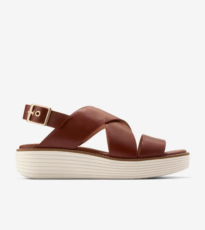 Women Women039s ORIGINALGRAND PLATFORM SANDAL Brown Cole Haan Sandals