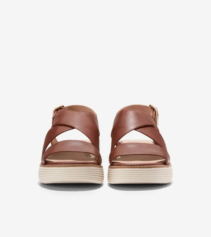 Women Women039s ORIGINALGRAND PLATFORM SANDAL Brown Cole Haan Sandals
