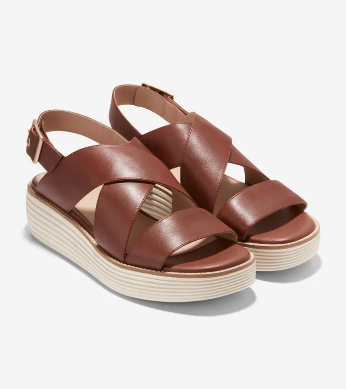 Women Women039s ORIGINALGRAND PLATFORM SANDAL Brown Cole Haan Sandals
