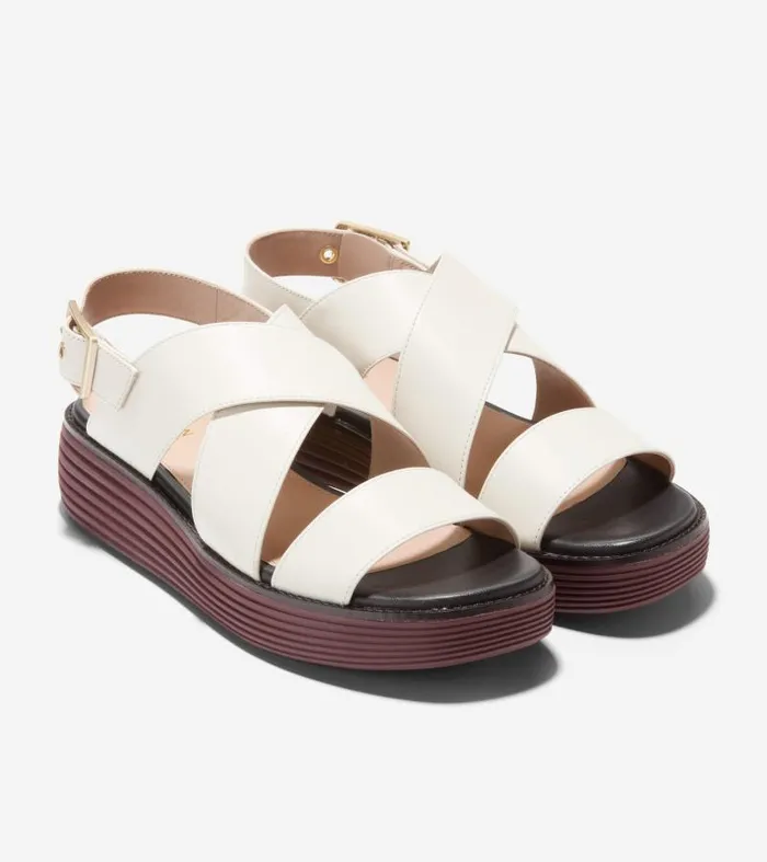 Women Women039s ORIGINALGRAND PLATFORM SANDAL White Cole Haan Sandals