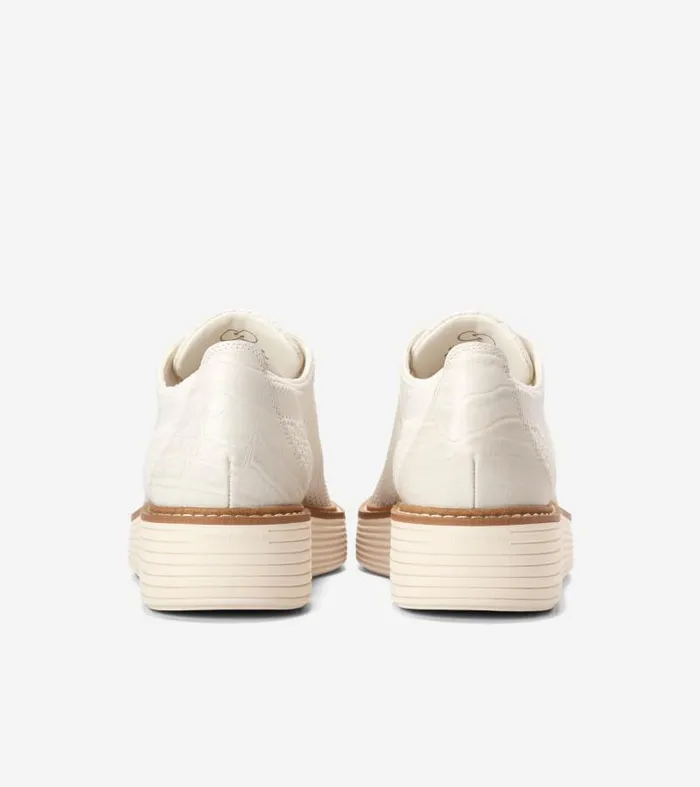 Women Women039s ORIGINALGRAND PLATFORM STITCHL White Cole Haan Oxfords Women Women039s ORIGINALGRAND PLATFORM STITCHL White Cole Haan Oxfords