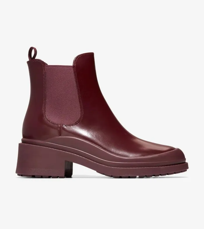Women Women039s Westerly Chelsea Boot Red Cole Haan Boots and Booties